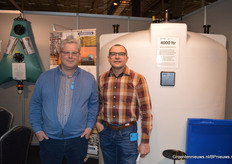 Installateur en importeur samen sterk: Harold Mentink (Emsbroek) en Jan Pleunis (Chemtanks)